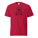 scrabble letters-Mens garment-dyed heavyweight t-shirt