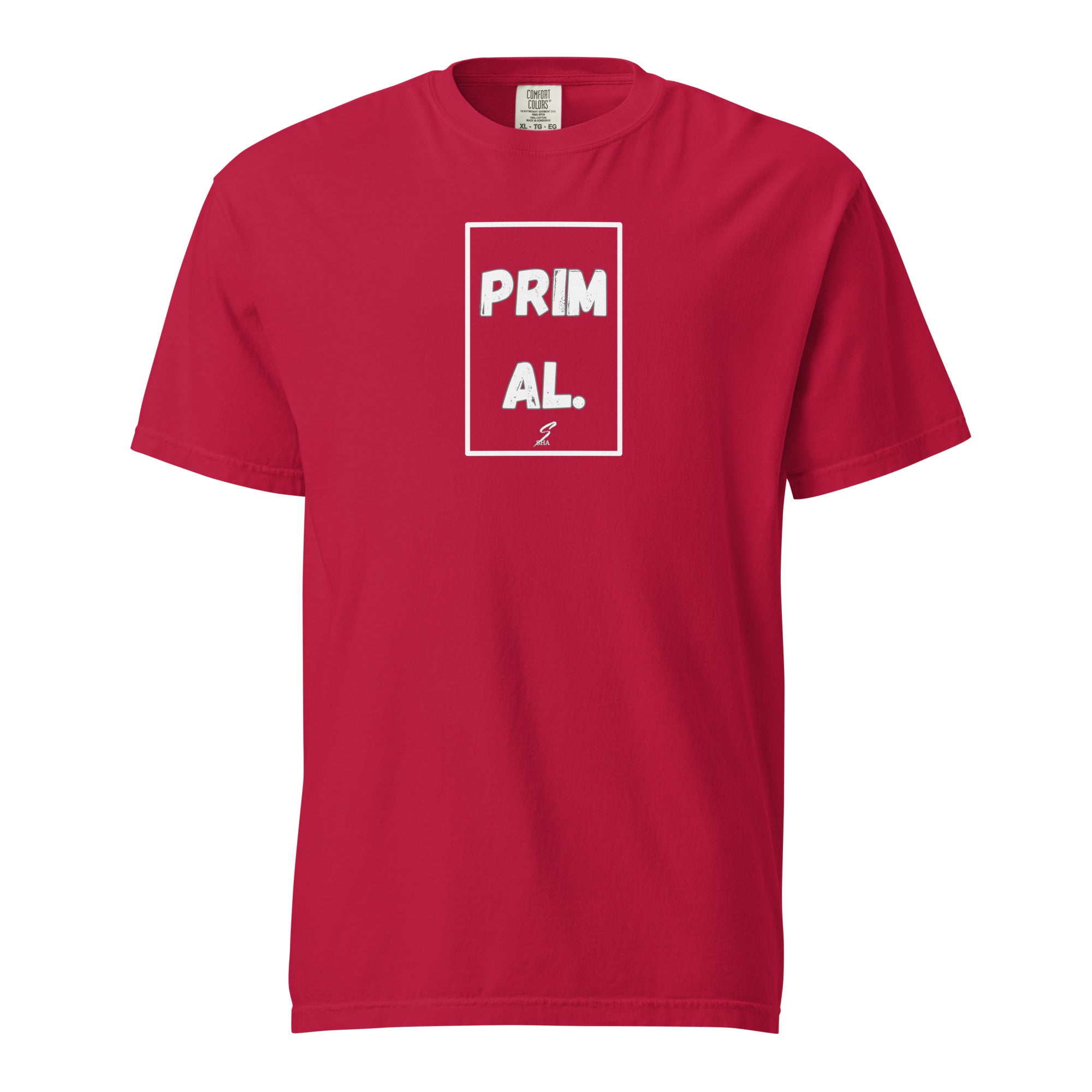 primal- mens garment-dyed heavyweight t-shirt