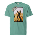 LLama party- Mens garment-dyed heavyweight t-shirt