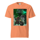 Hell on wheels-Mens garment-dyed heavyweight t-shirt