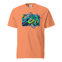 Graffick tee- Mens garment-dyed heavyweight t-shirt