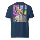 fox in the hen house-mens  garment-dyed heavyweight t-shirt