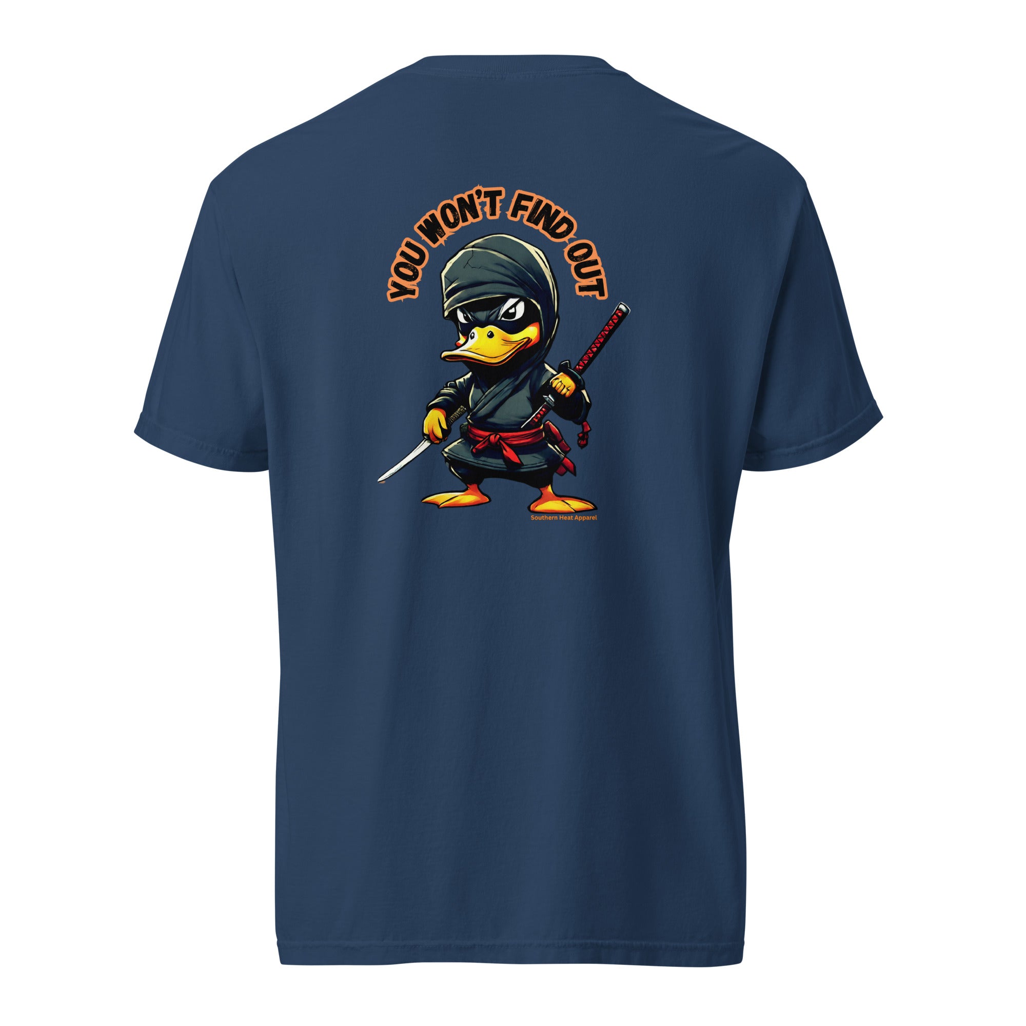 Don't duck around-Mens garment-dyed heavyweight t-shirt