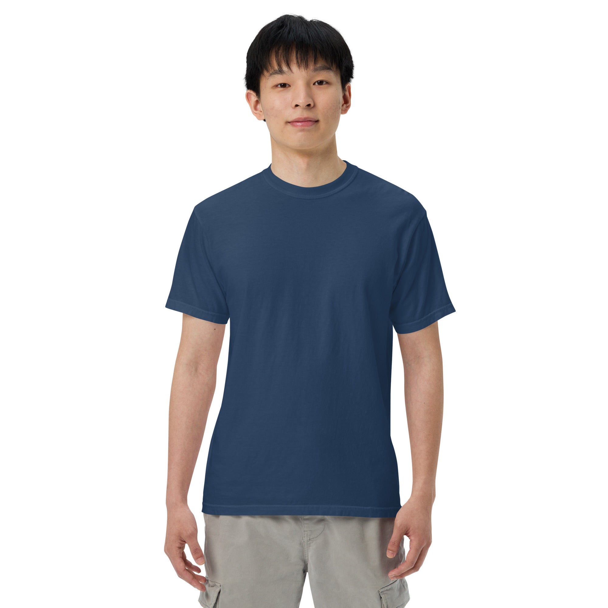 Mackey Mouse™-hey girl-garment-dyed heavyweight t-shirt