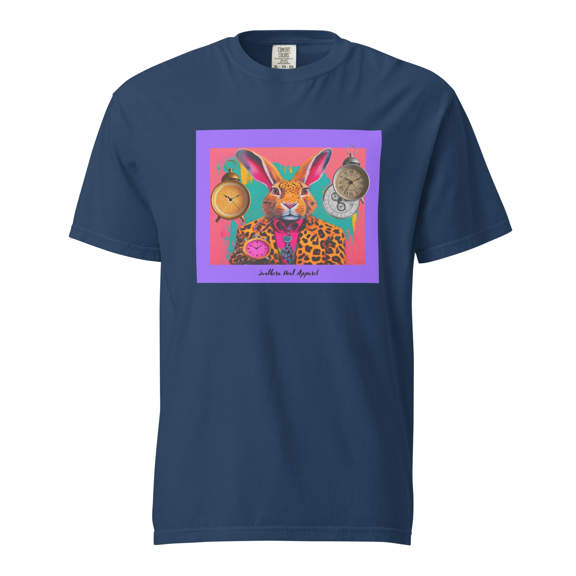 Rabbit-Mens garment-dyed heavyweight t-shirt