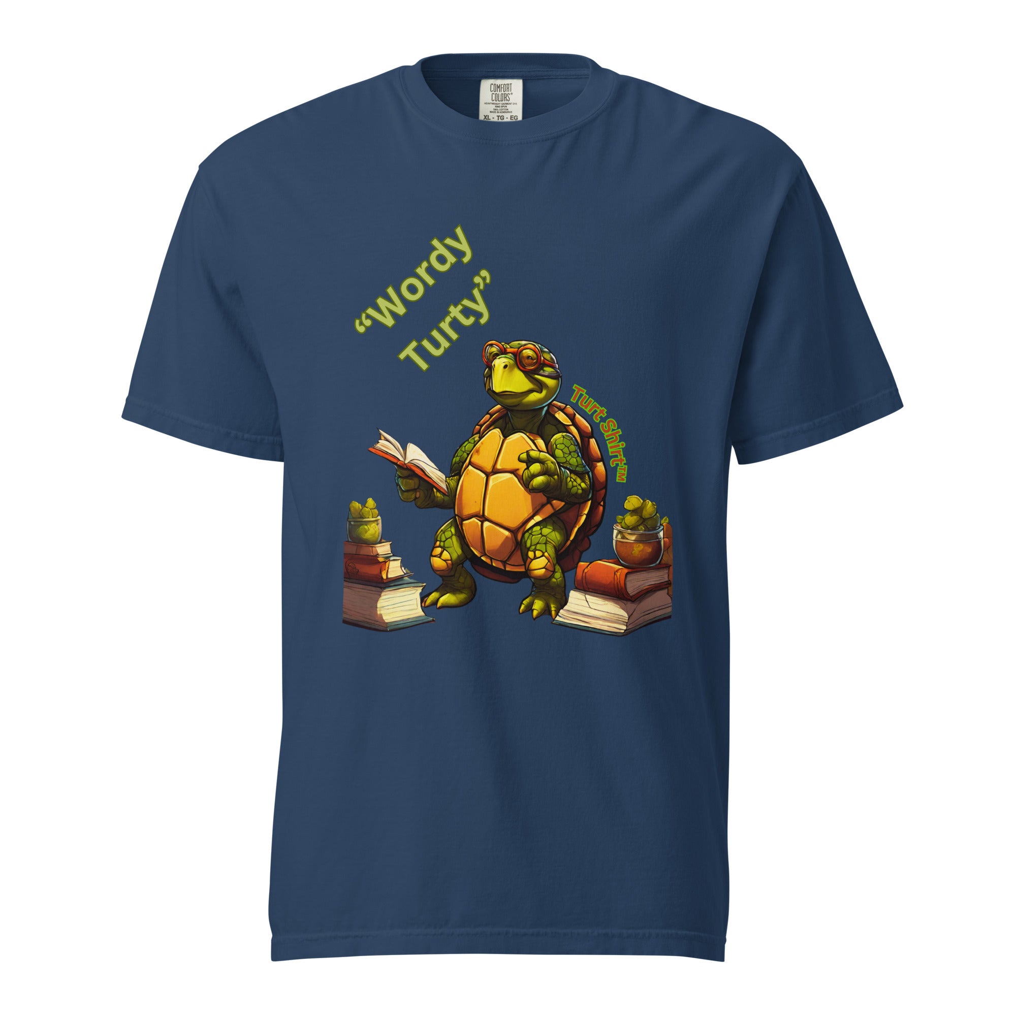 wordy.turty-mens.garment-dyed heavyweight t-shirt