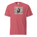 Breaking news-Mens garment-dyed heavyweight t-shirt