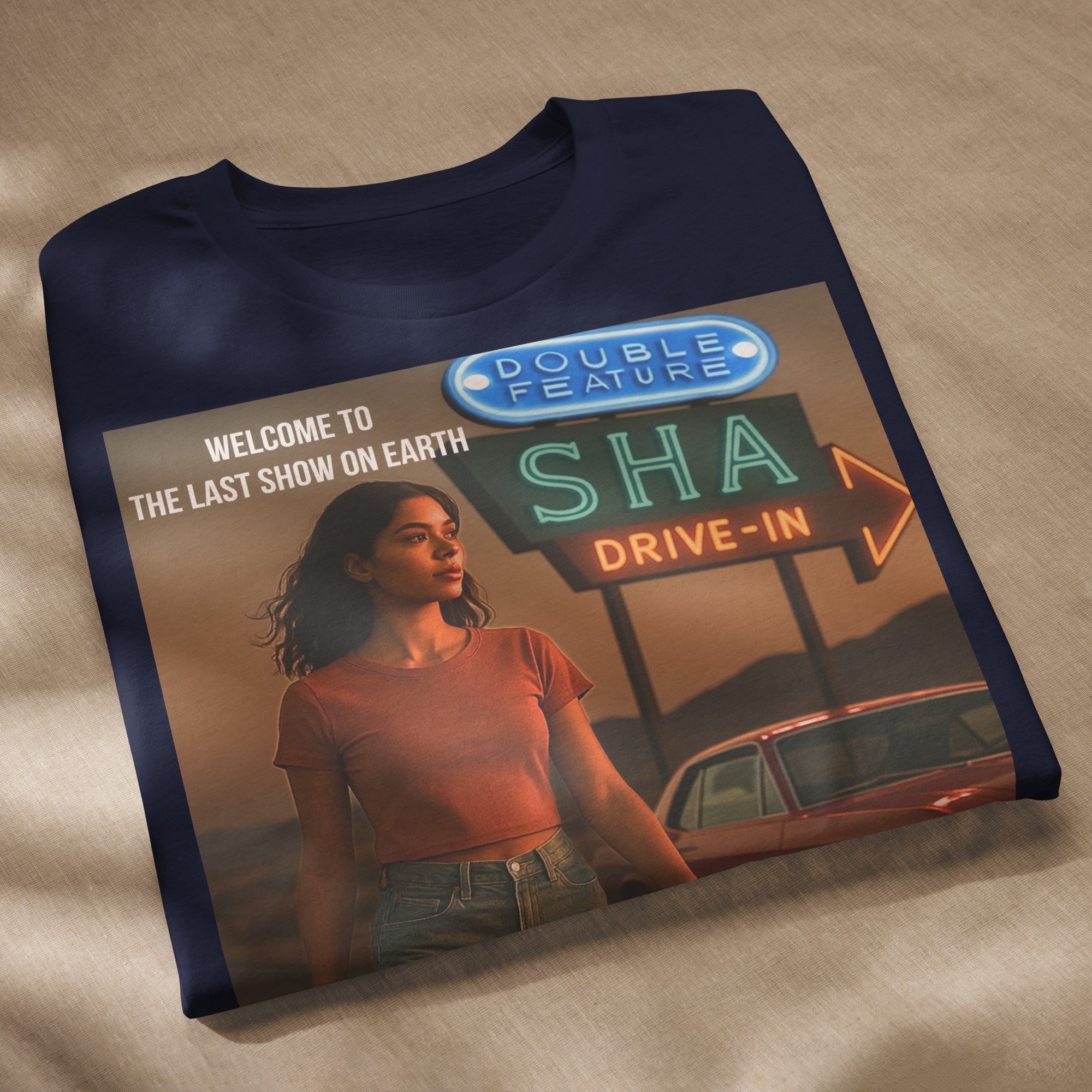 THE DRIVE IN-Unisex staple eco t-shirt