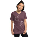Fish and Fish hook- Short sleeve t-shirt