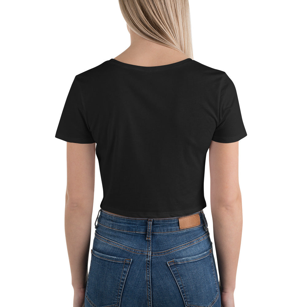 hooked-Women’s fitted Crop Tee