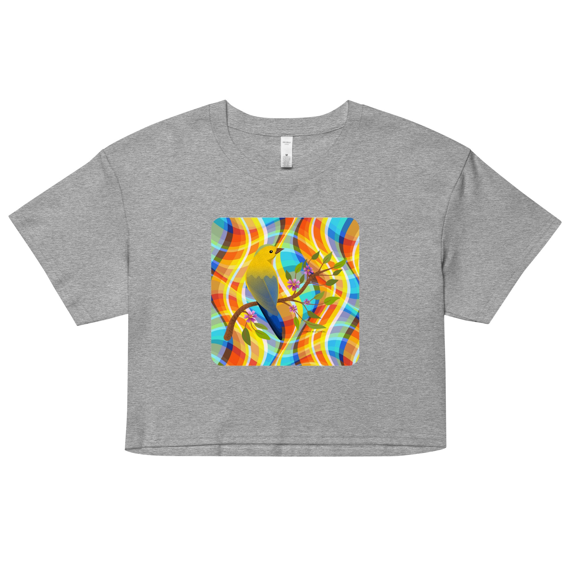 parakeet-Women’s crop top