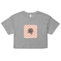 floral.sketch-Women’s crop top