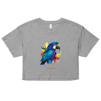 parrot-Women’s crop top