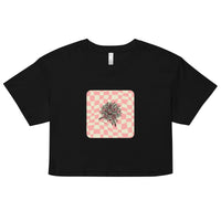 floral.sketch-Women’s crop top