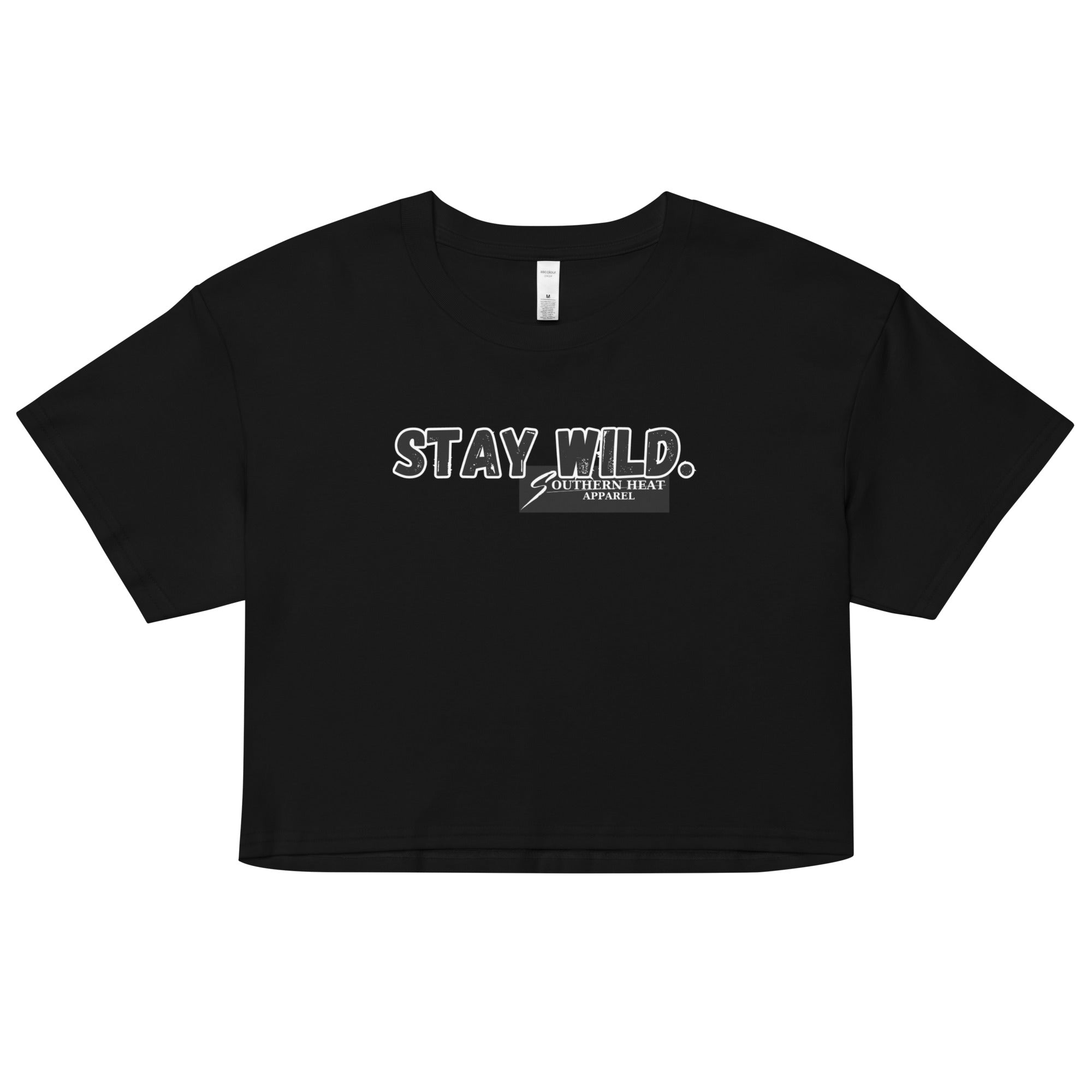 Stay Wild- Relaxed Women’s crop top