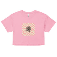 floral.sketch-Women’s crop top