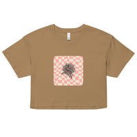 floral.sketch-Women’s crop top