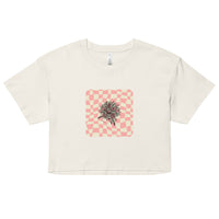 floral.sketch-Women’s crop top