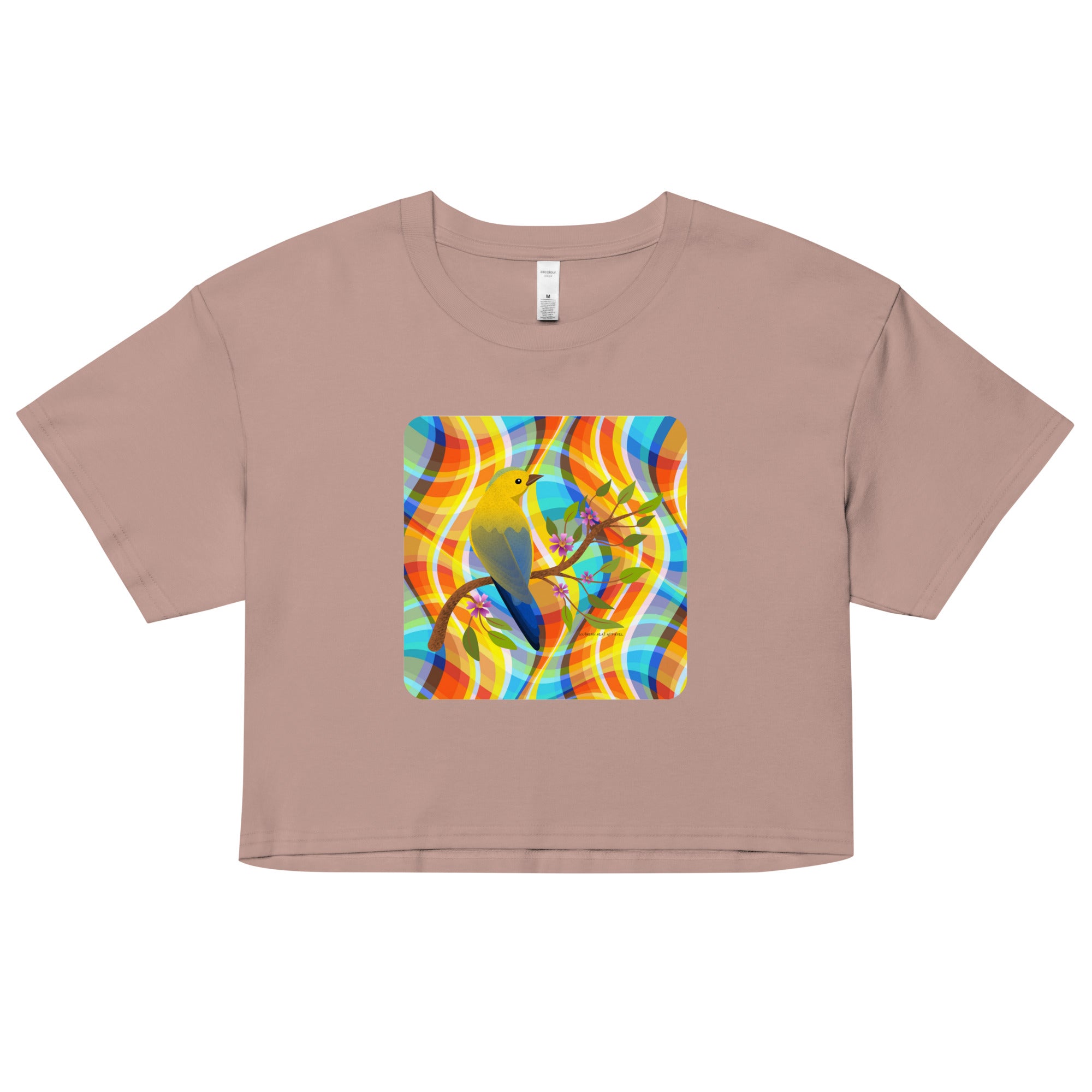 parakeet-Women’s crop top