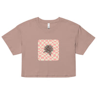 floral.sketch-Women’s crop top