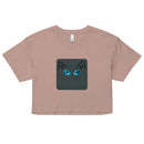 blue.eyes-Women’s crop top