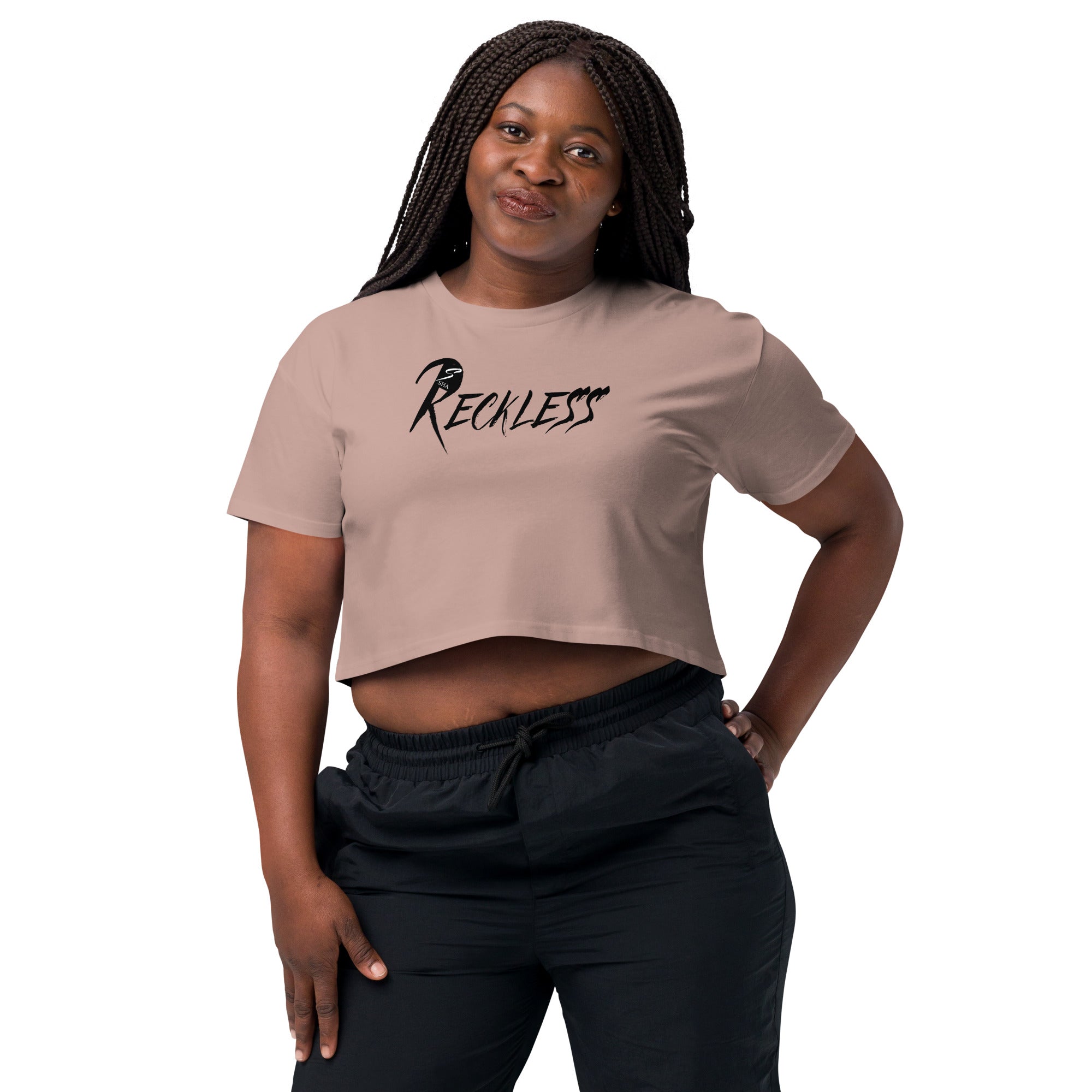 Reckless- Relaxed Women’s crop top