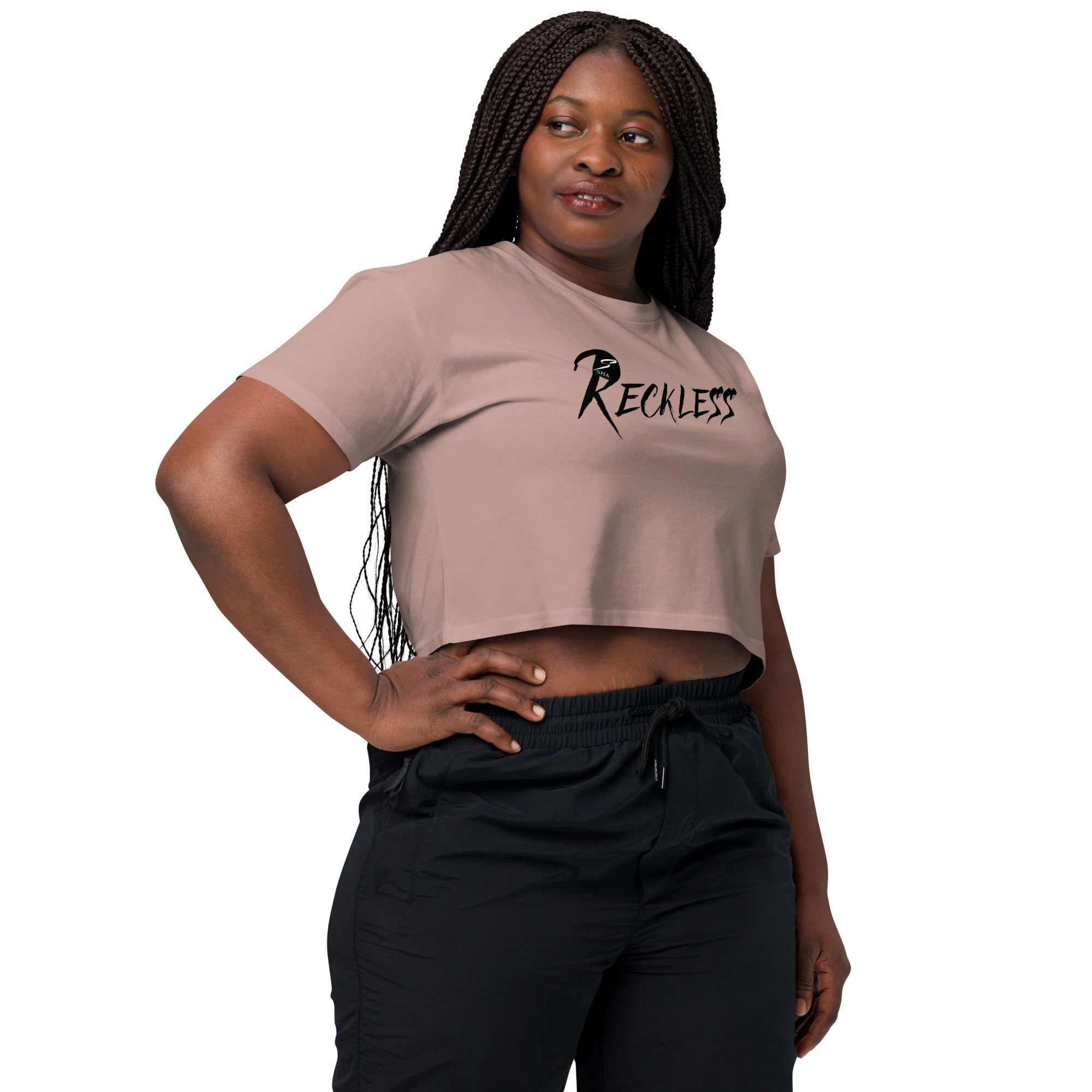 Reckless- Relaxed Women’s crop top