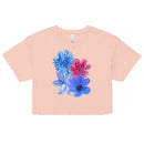 pastel.floral-Women’s crop top