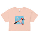 flamingo-Women’s crop top