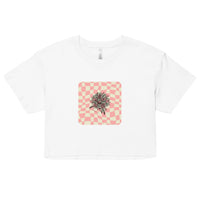 floral.sketch-Women’s crop top