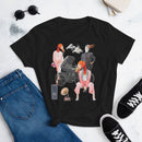 Collage baby carriage-Women's short sleeve t-shirt