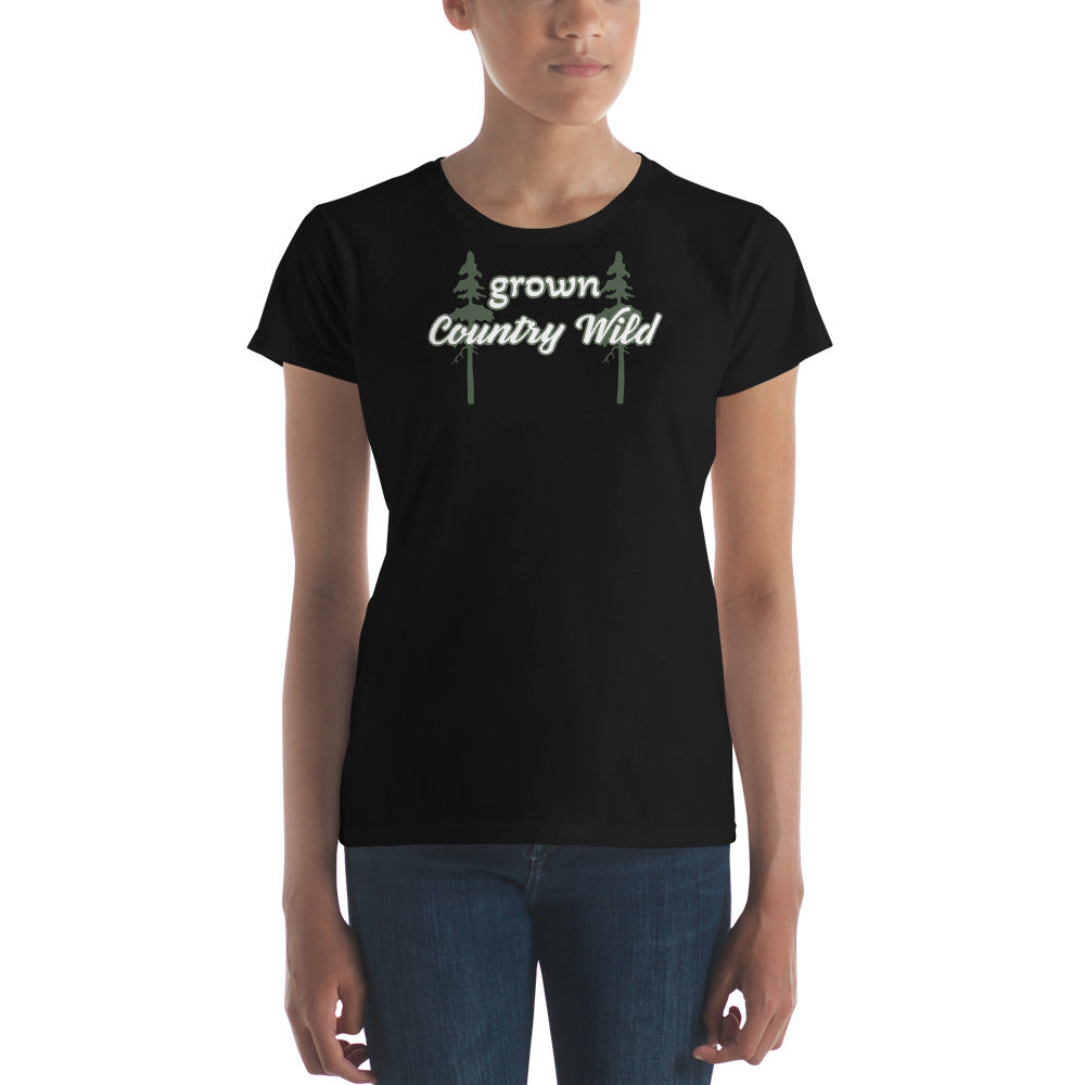 Grown Country Wild-Women's short sleeve t-shirt