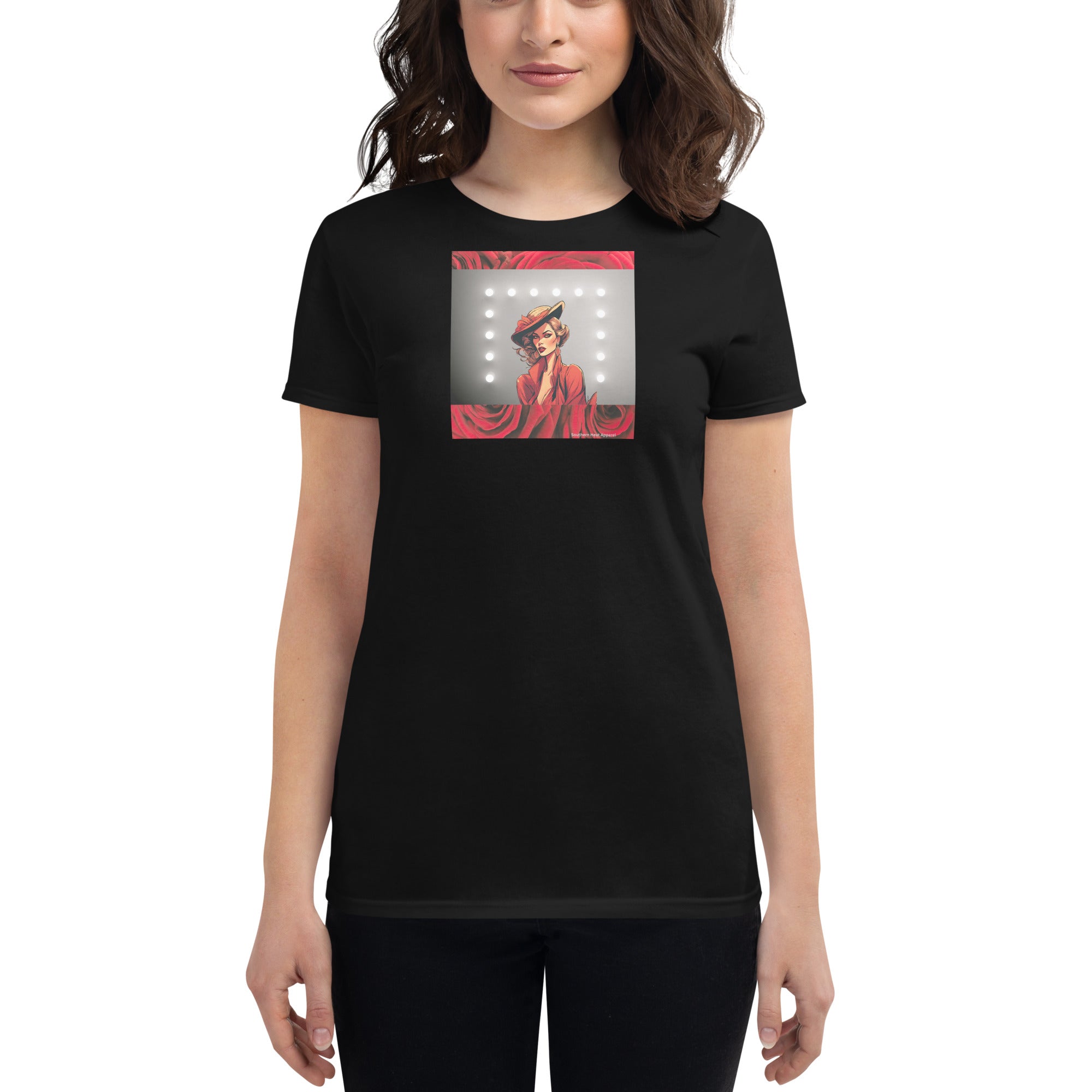 vin glamour-Women's short sleeve t-shirt