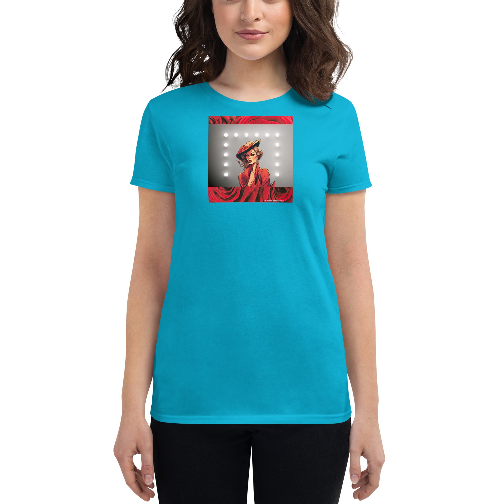 vin glamour-Women's short sleeve t-shirt