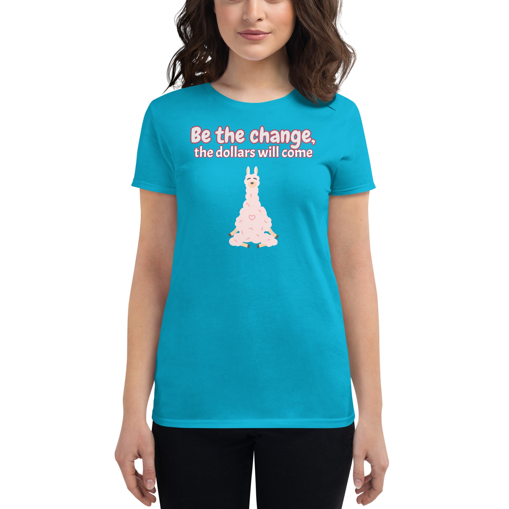 Be the Change-Women's short sleeve t-shirt