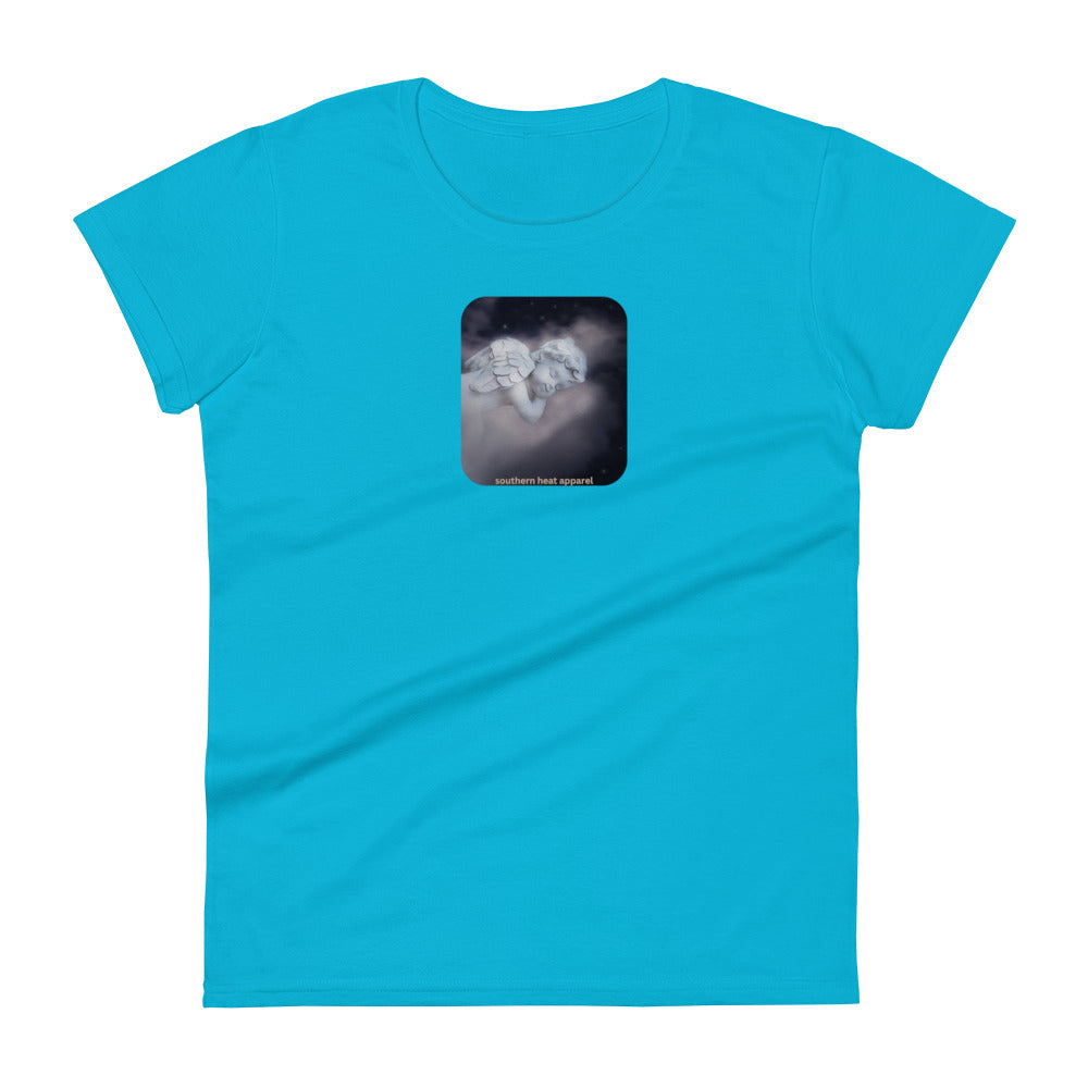 cherub.sleeping-Women's short sleeve t-shirt