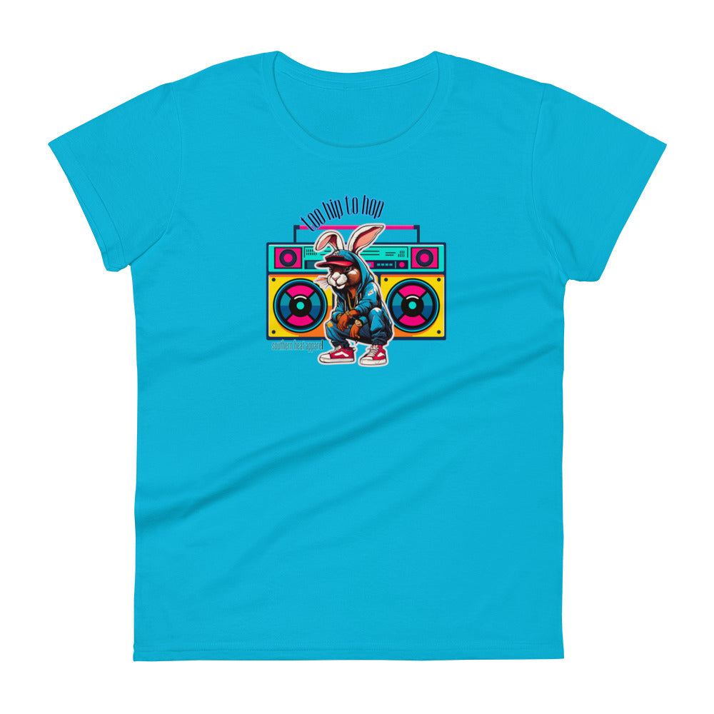 too.hip.to.hop-Women's short sleeve t-shirt