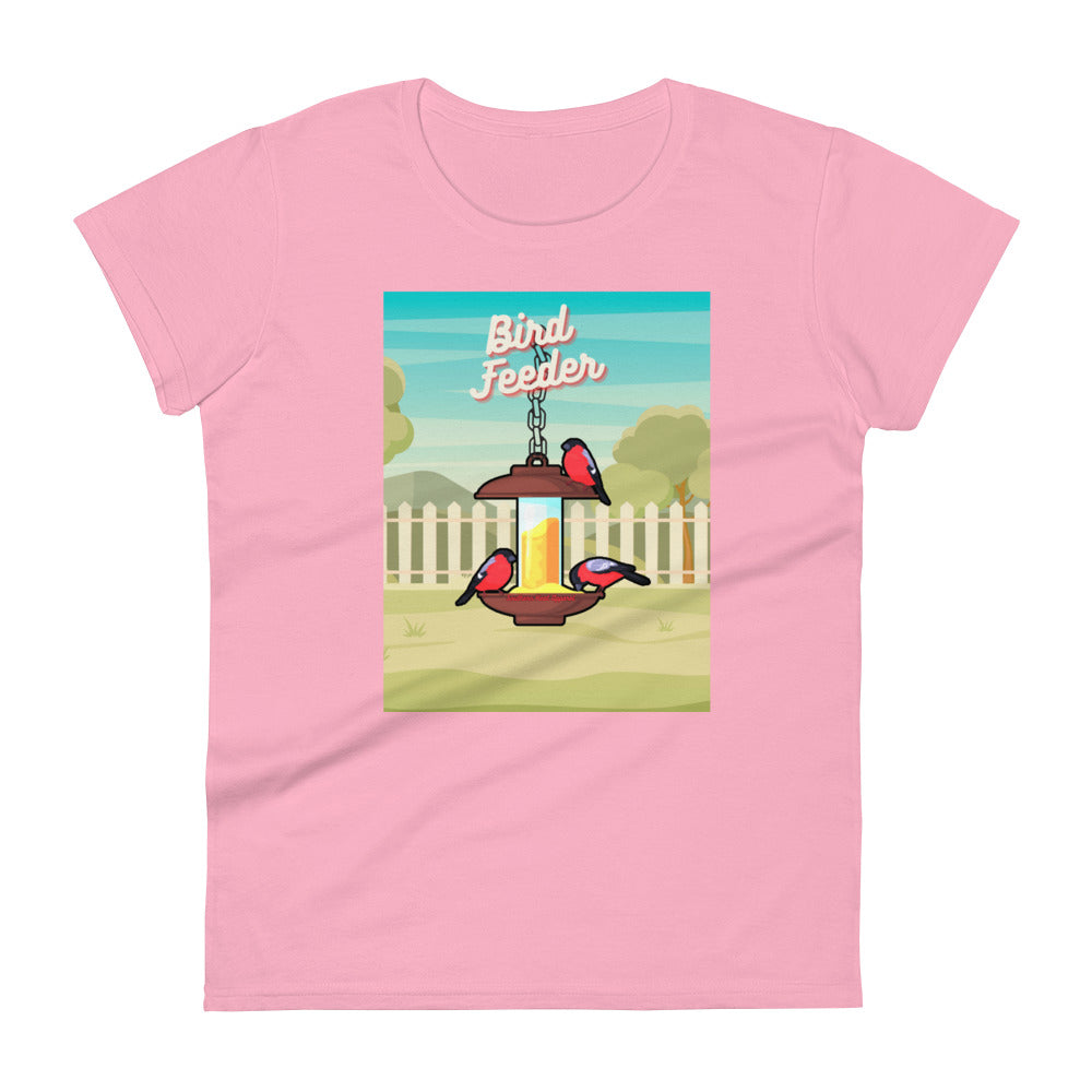 Bird feeder-Women's short sleeve t-shirt