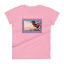 flag.and.eagle-Women's short sleeve t-shirt