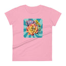 floral-Women's short sleeve t-shirt