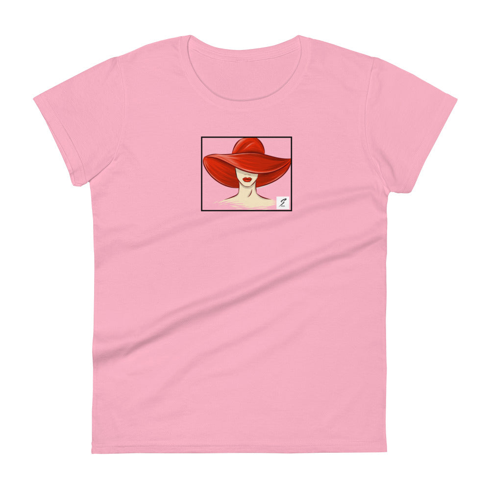 red hat-Women's short sleeve t-shirt