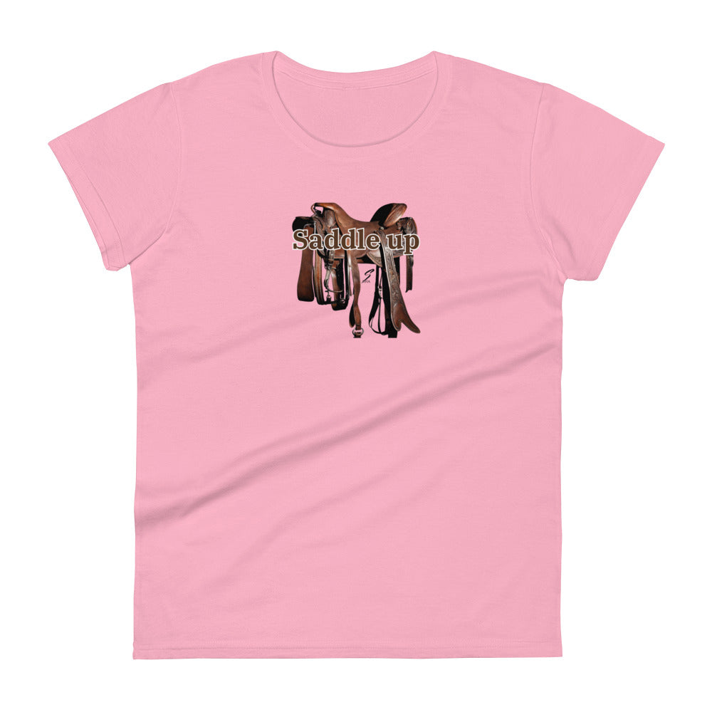 Saddle up-Women's short sleeve t-shirt