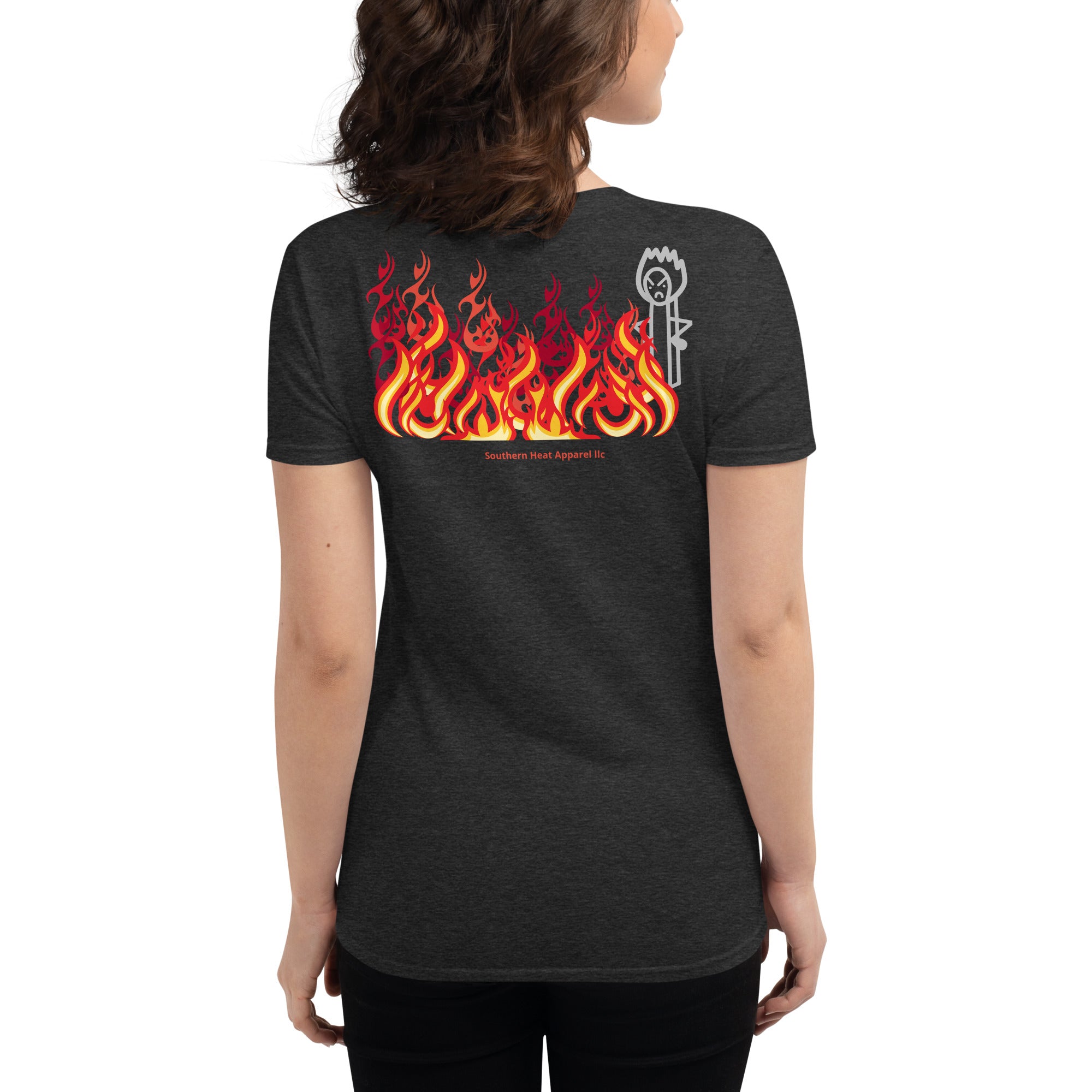 Angry Match-Women's short sleeve t-shirt