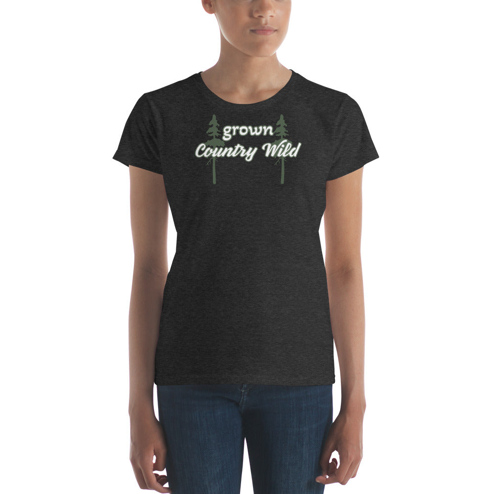 Grown Country Wild-Women's short sleeve t-shirt