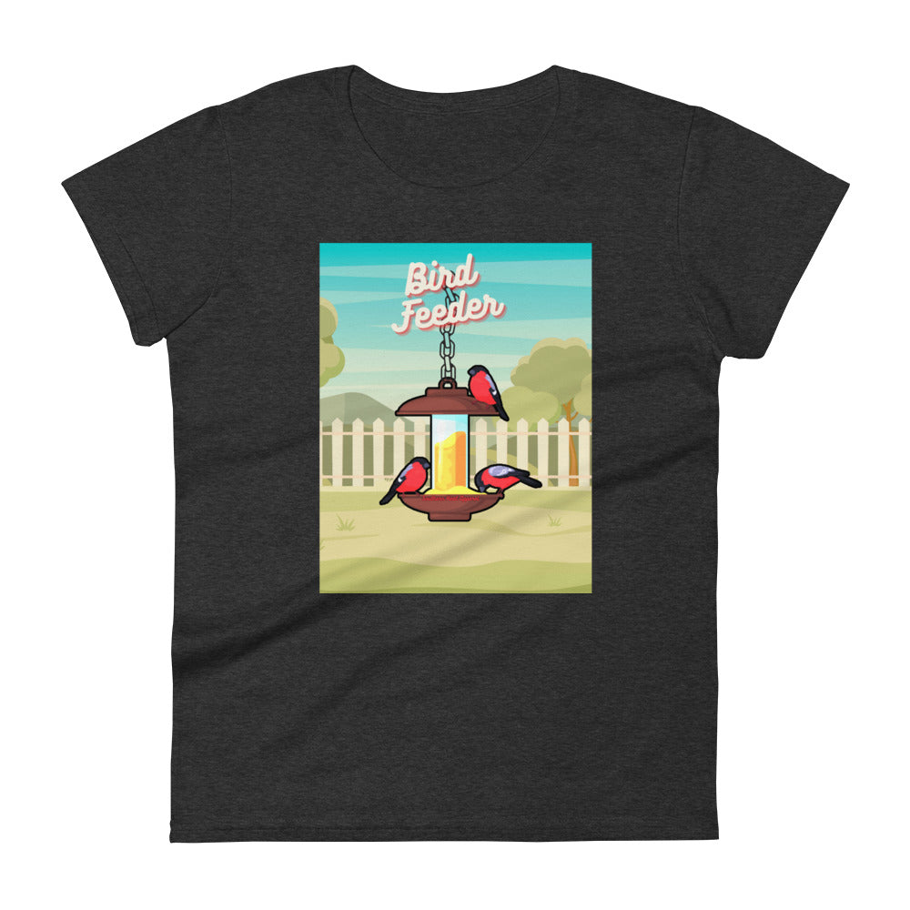 Bird feeder-Women's short sleeve t-shirt