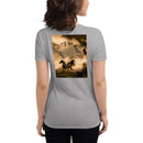 Kicking up dust-Women's short sleeve t-shirt