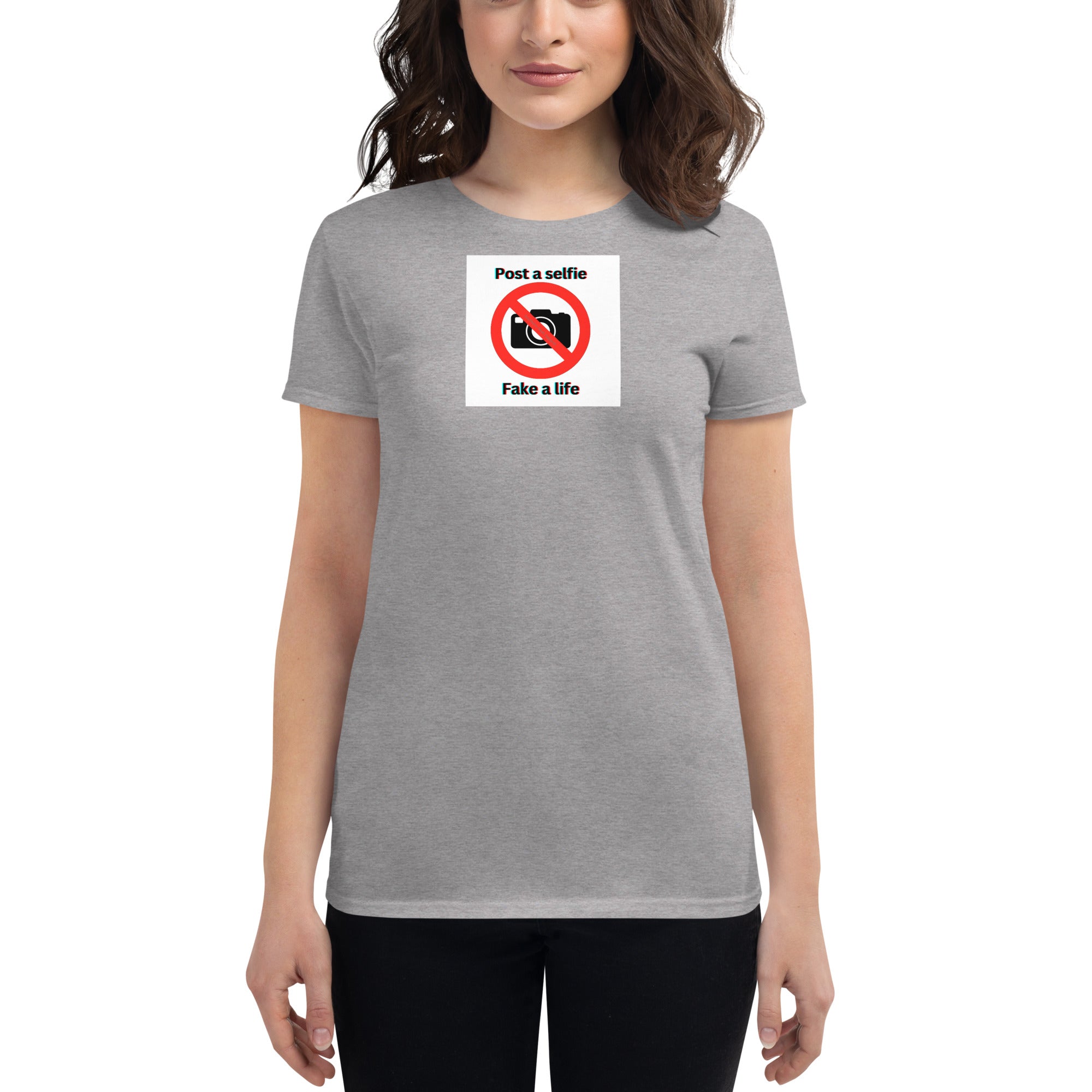 Post a selfie-Women's short sleeve t-shirt