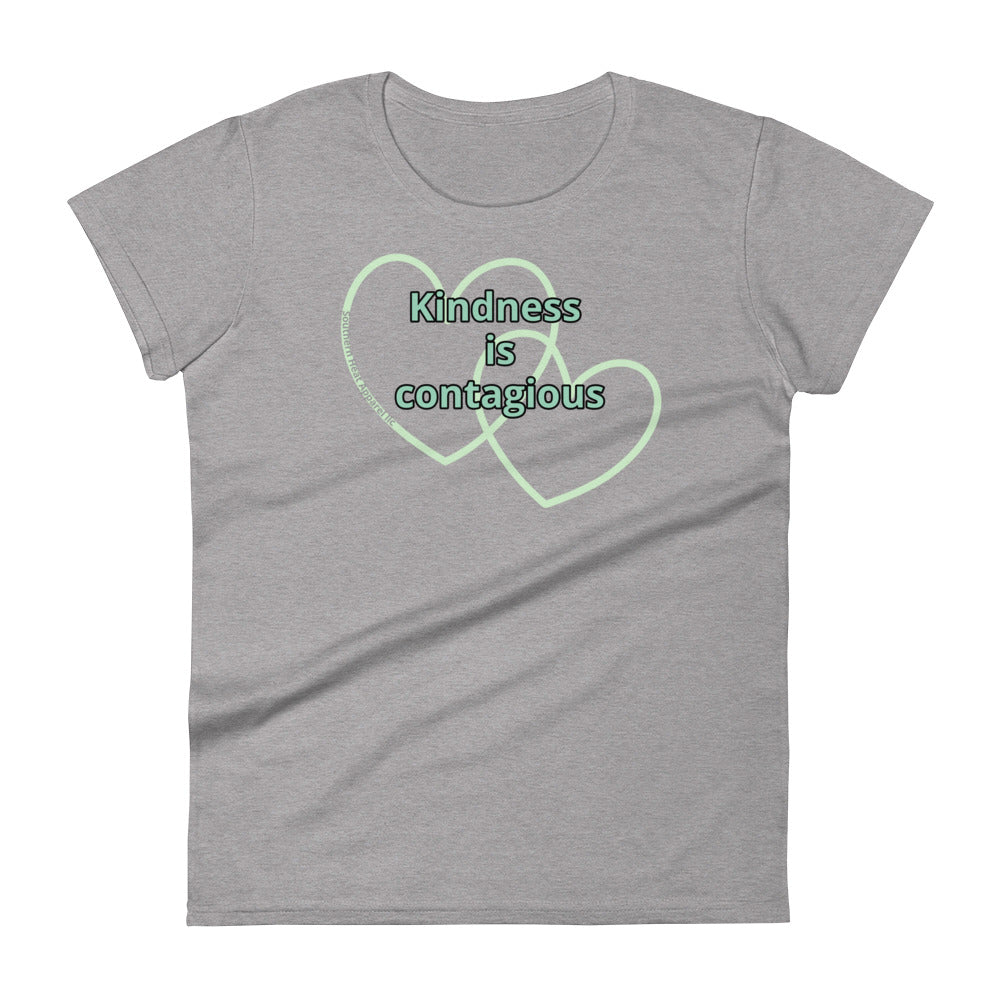 Kindness is contagious-Women's short sleeve t-shirt