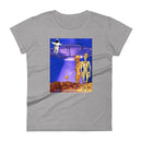 Space Encounter-Women's short sleeve t-shirt
