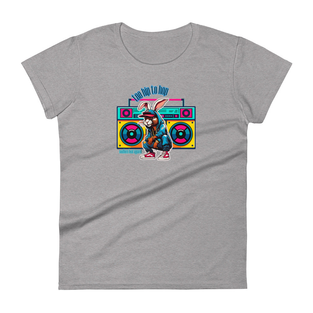 too.hip.to.hop-Women's short sleeve t-shirt